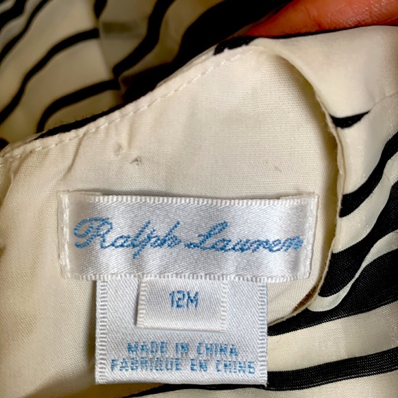 Ralph Lauren Fit and Flare Dress, 12 months. - Picture 5 of 5